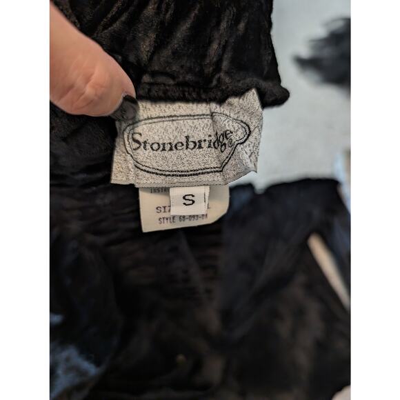 Whimsygoth Velvet Studded Maxi Skirt - Picture 8 of 9